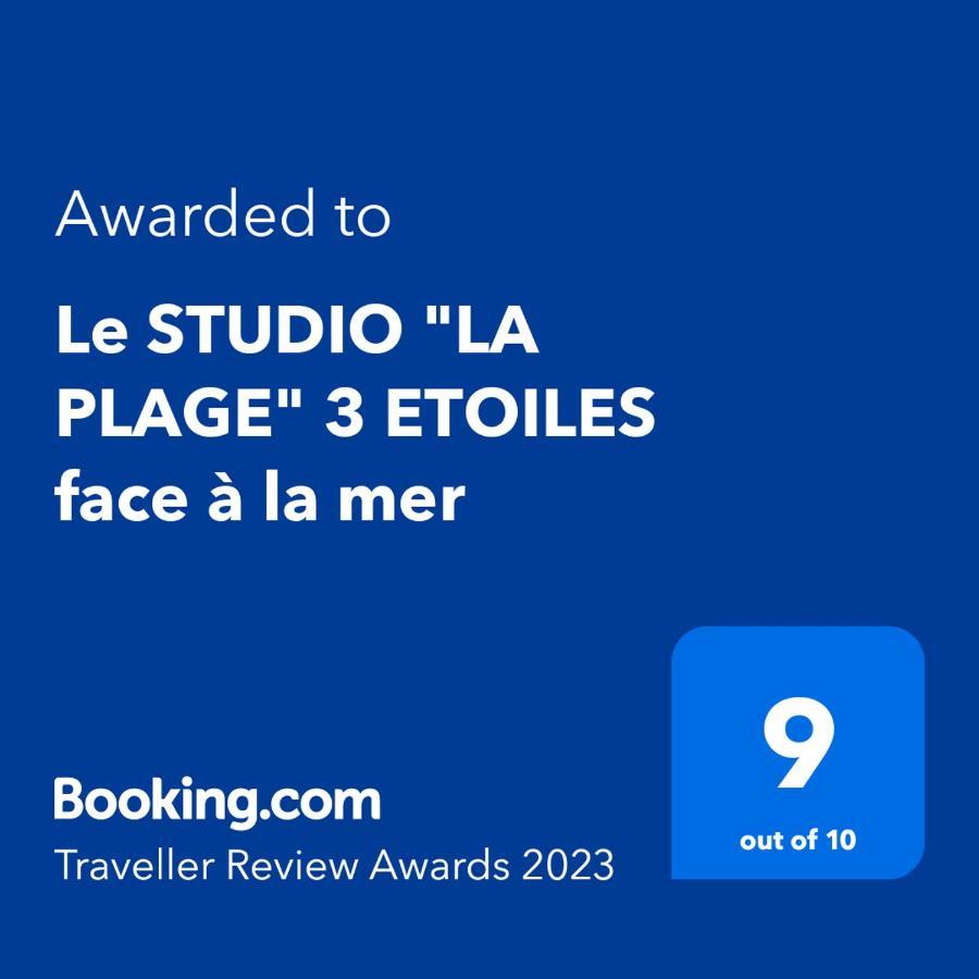 Le Studio "La Plage" 3 Etoiles Face A La Mer Беноде Екстер'єр фото